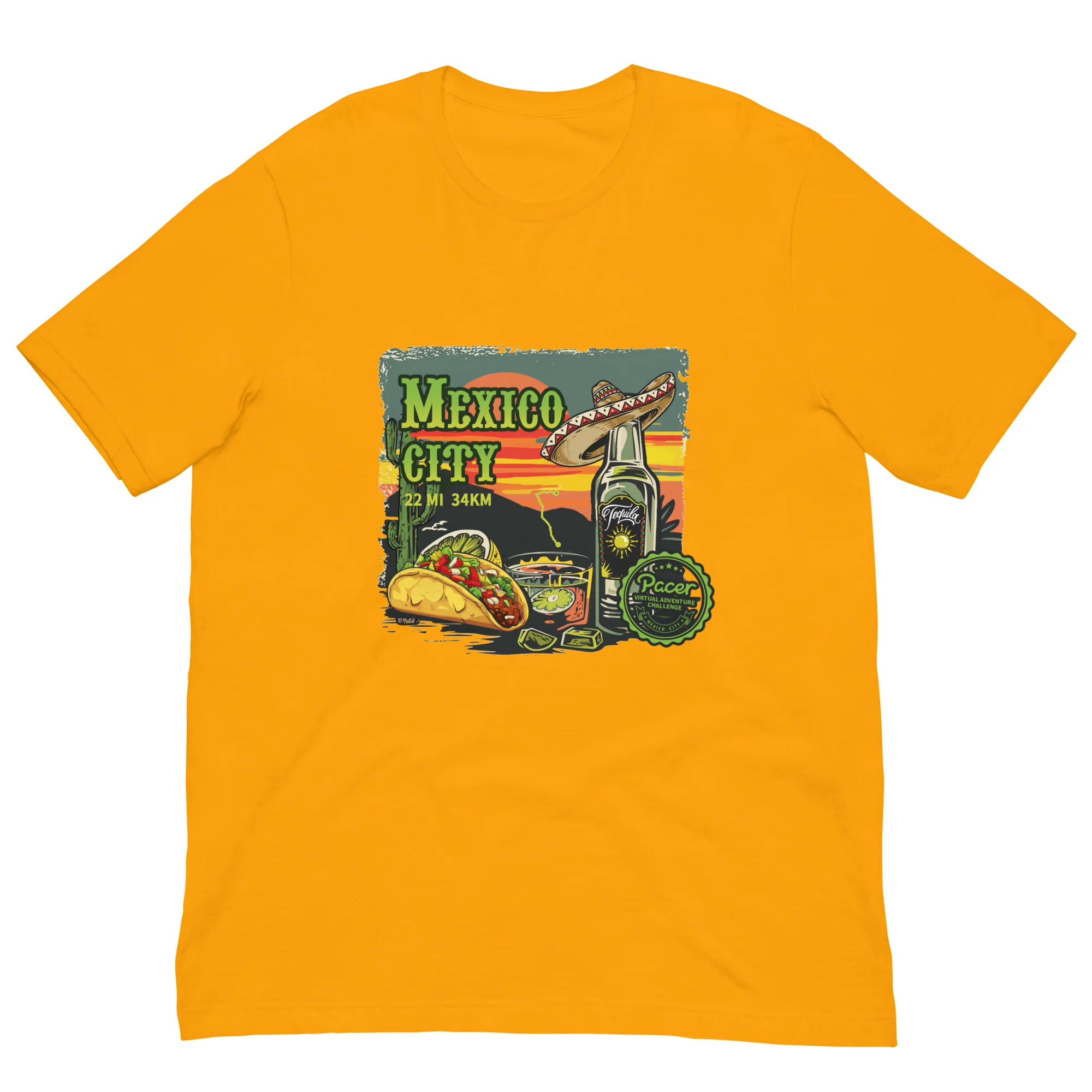 Mexico City Virtual Challenge Unisex t-shirt - Image 4