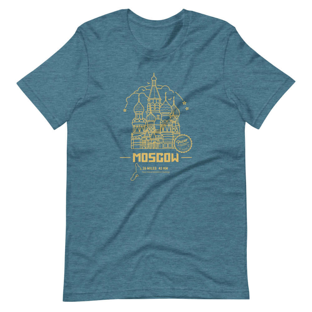 Moscow Virtual Challenge Unisex T-Shirt - Image 4