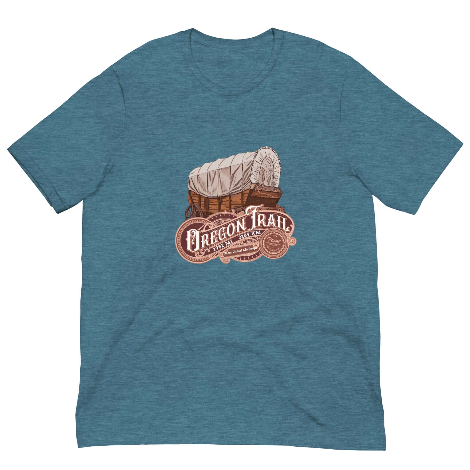Oregon Trail Virtual Challenge Unisex t-shirt - Image 2