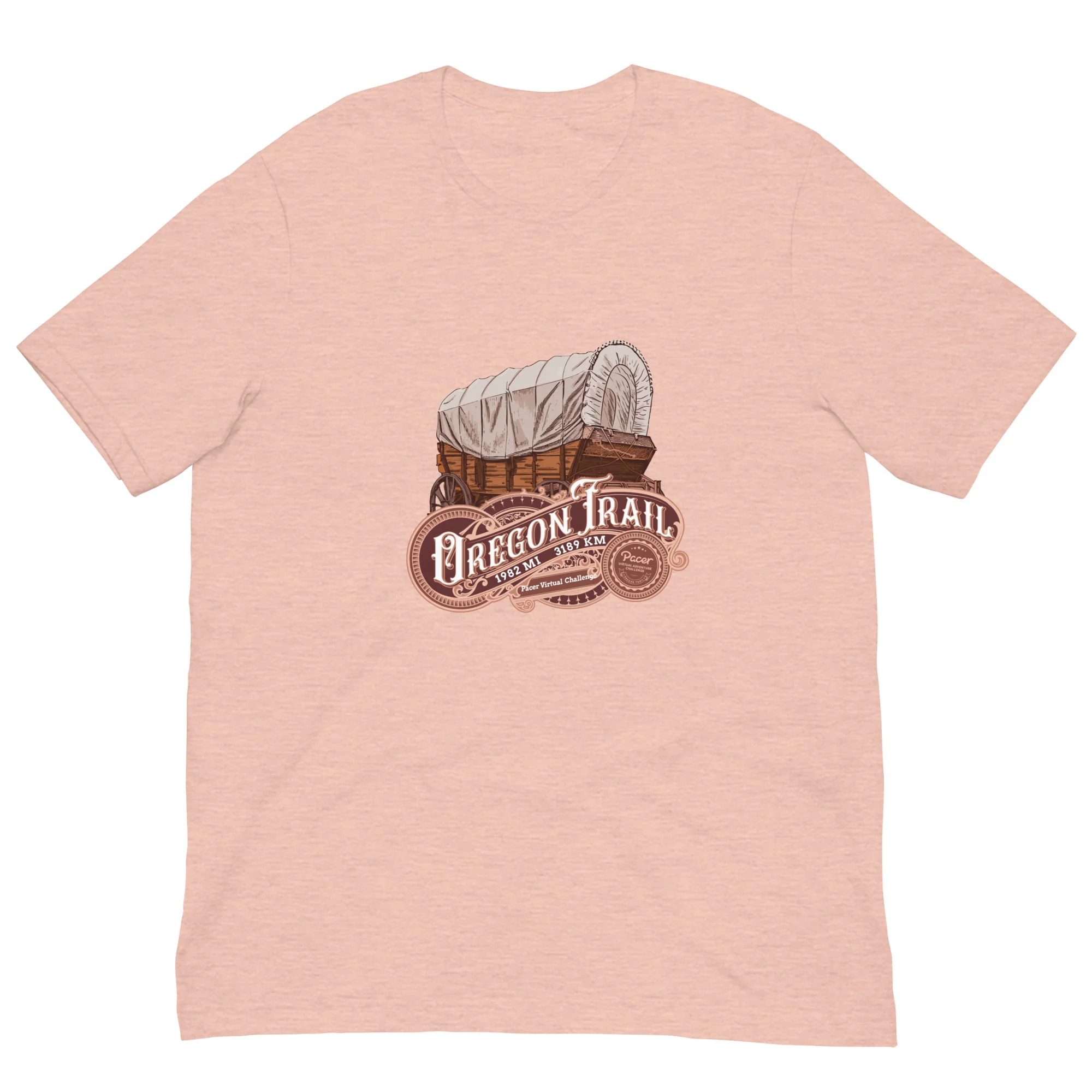 Oregon Trail Virtual Challenge Unisex t-shirt - Image 3