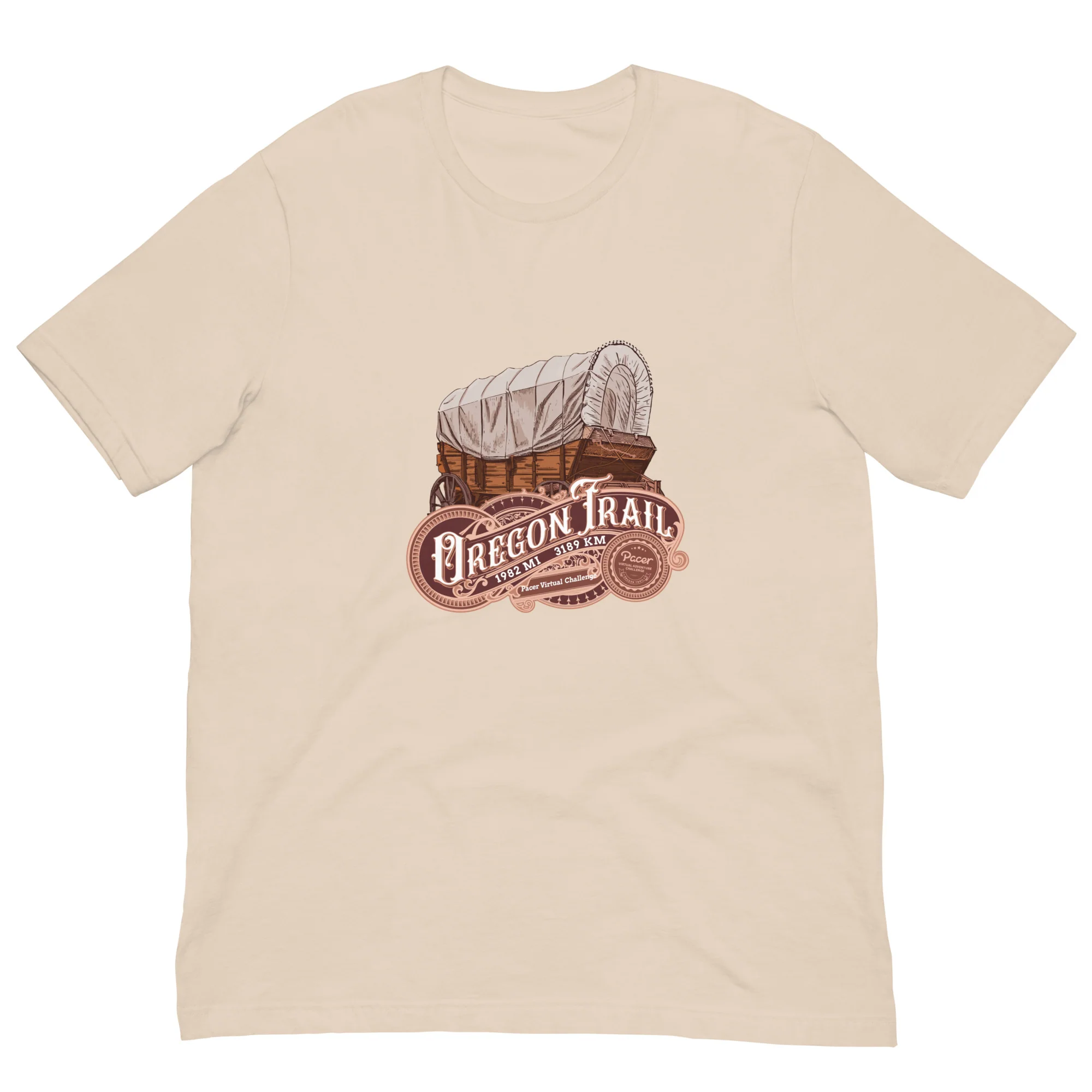 Oregon Trail Virtual Challenge Unisex t-shirt - Image 4