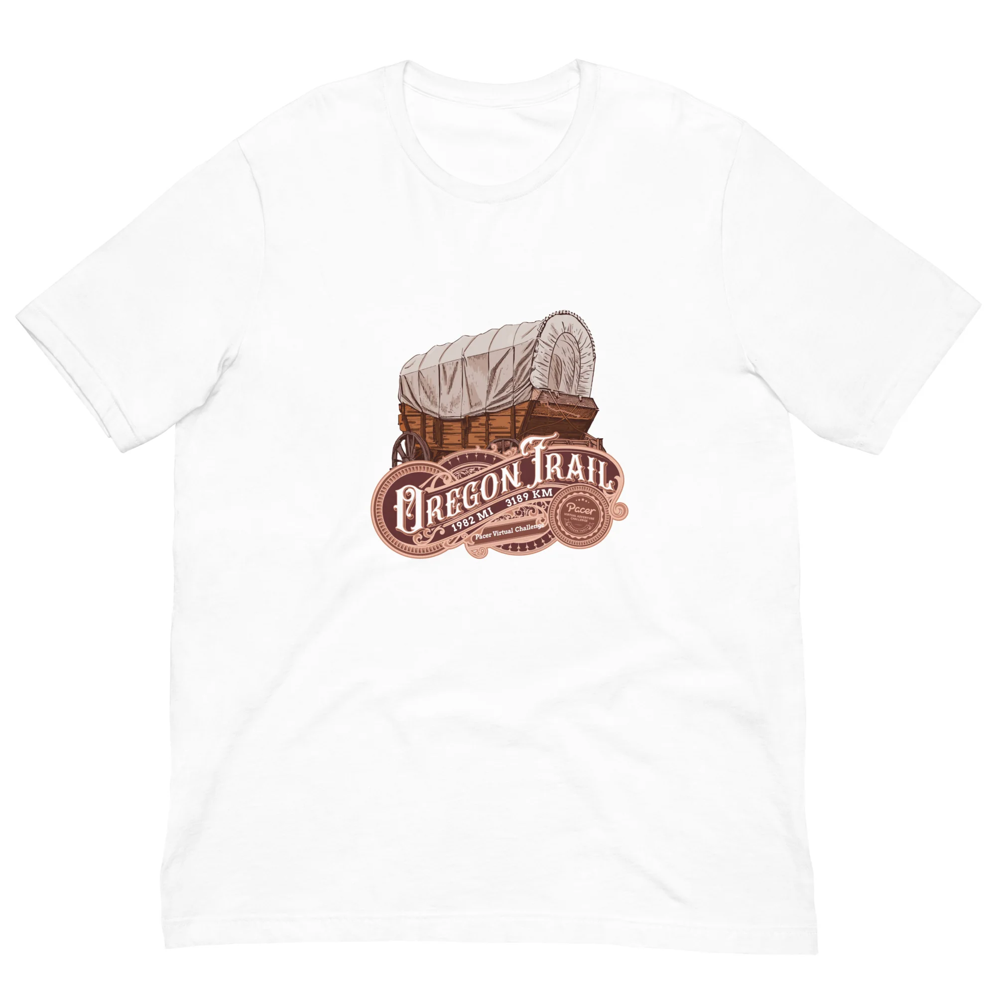 Oregon Trail Virtual Challenge Unisex t-shirt - Image 5