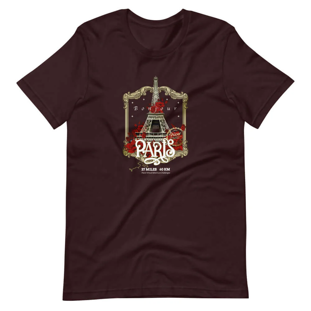 Paris Virtual Challenge Unisex T-Shirt - Image 2