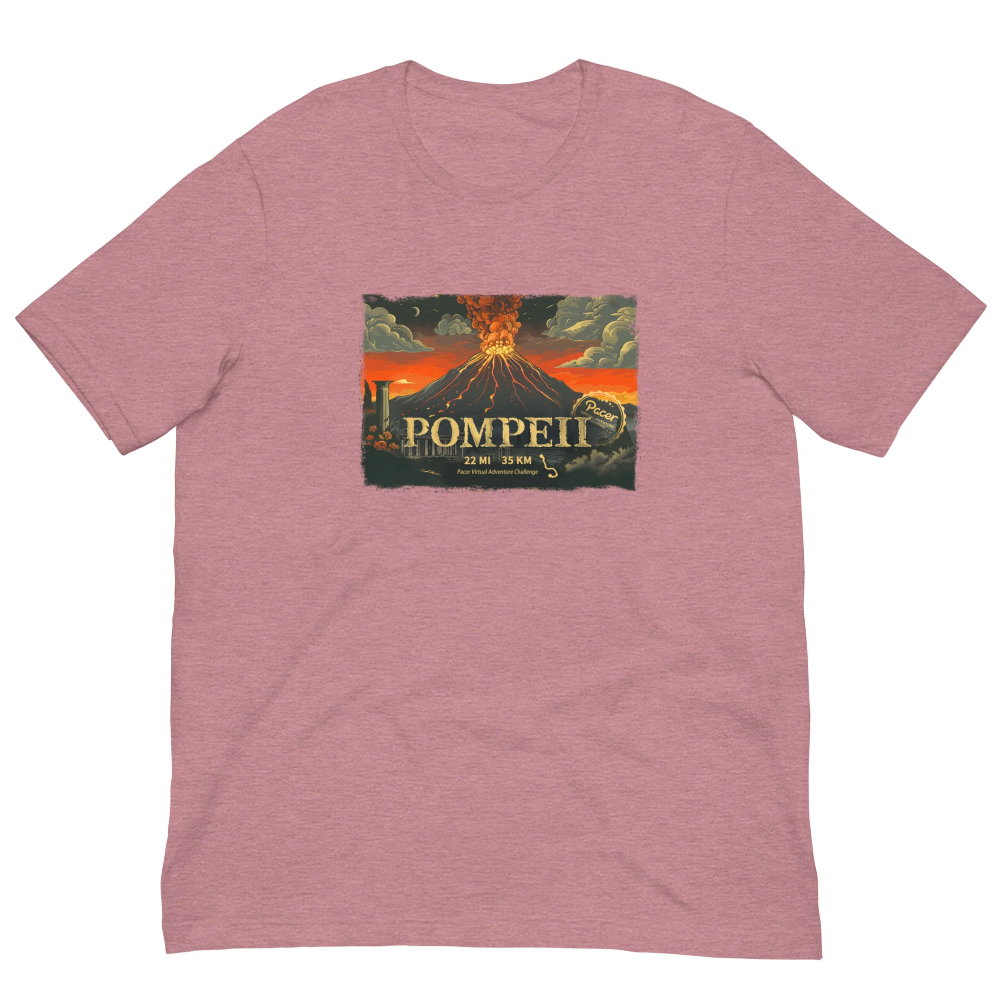 Pompeii Virtual Challenge Unisex t-shirt - Image 5