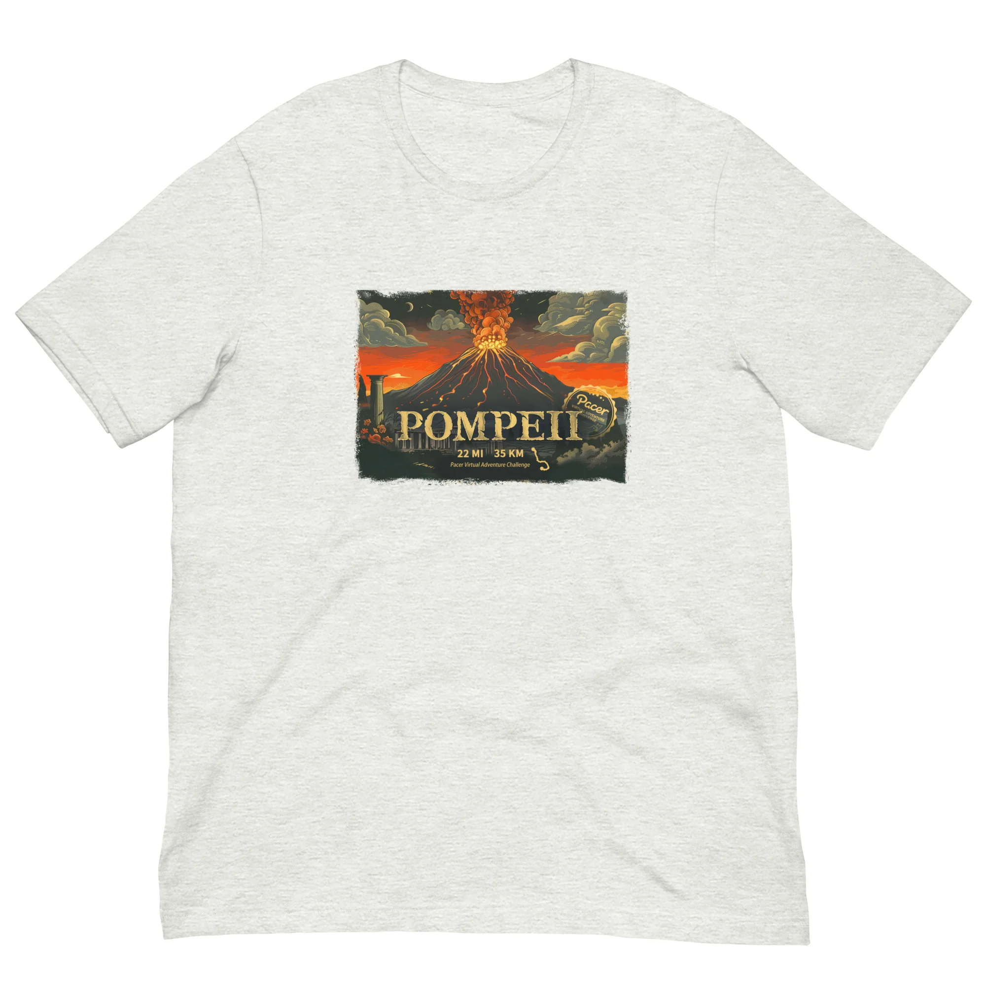 Pompeii Virtual Challenge Unisex t-shirt - Image 9