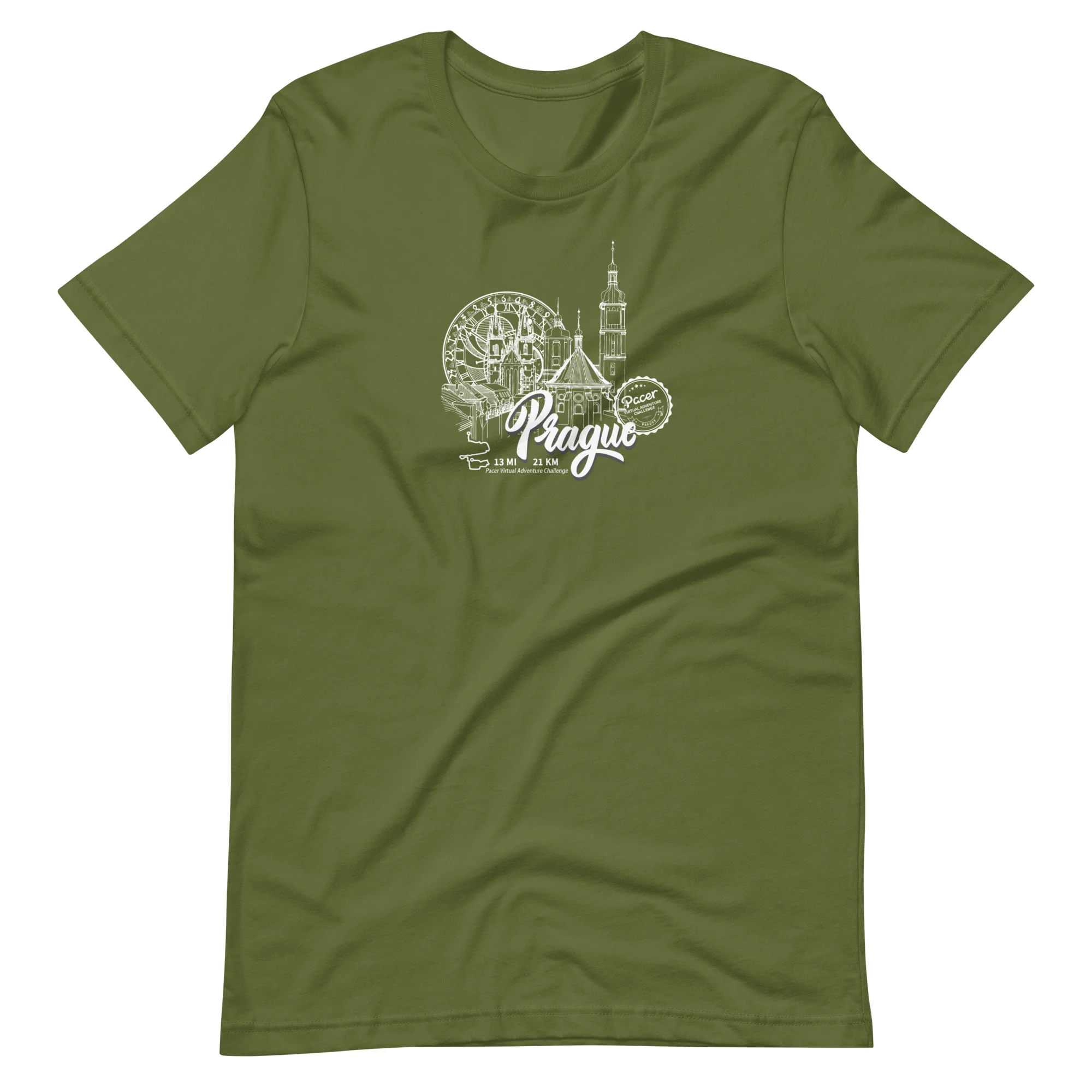 Prague Virtual Challenge Unisex T-Shirt - Image 2