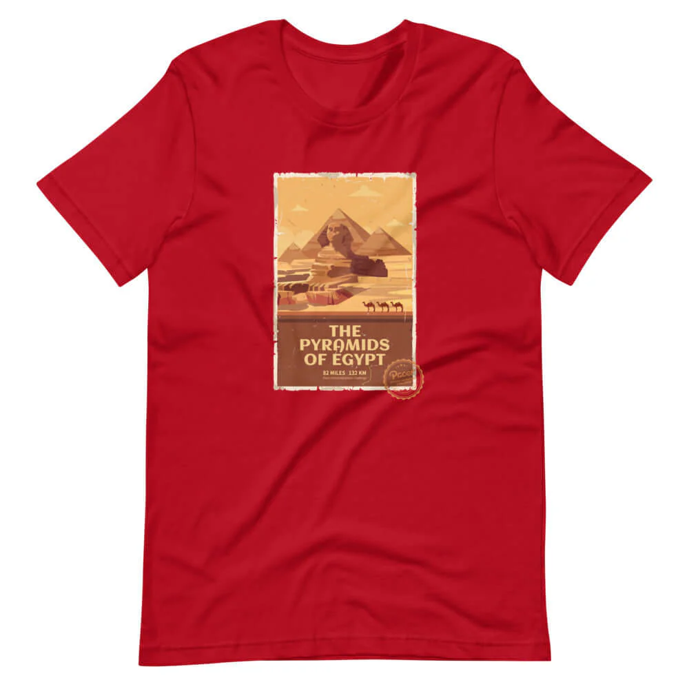 Pyramids of Egypt Virtual Challenge Unisex T-Shirt - Image 2