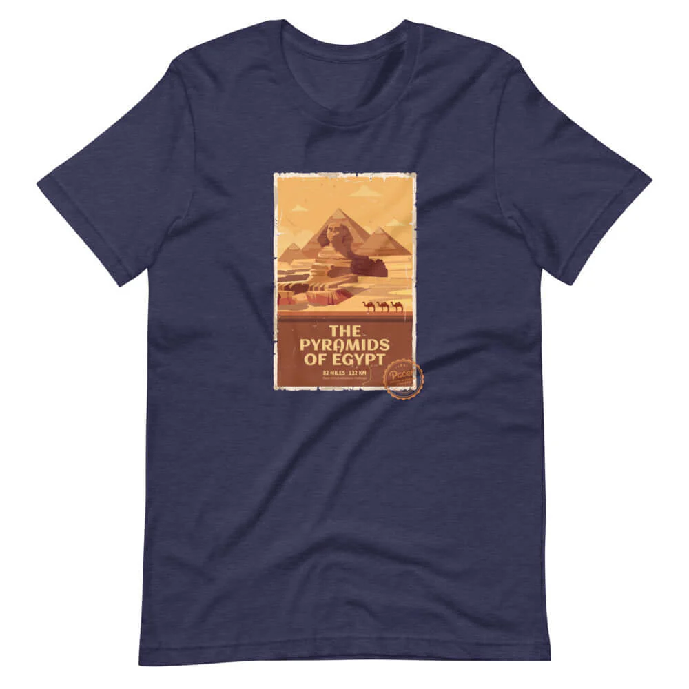 Pyramids of Egypt Virtual Challenge Unisex T-Shirt - Image 3