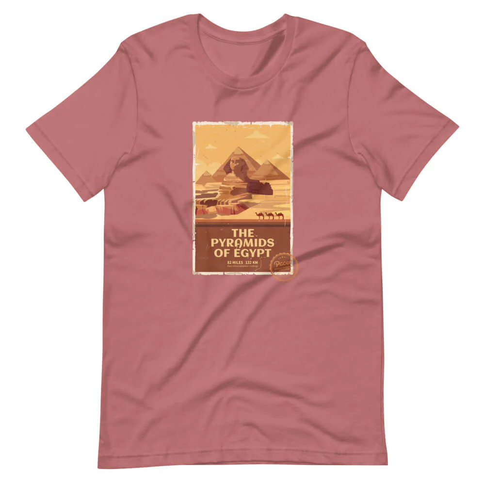 Pyramids of Egypt Virtual Challenge Unisex T-Shirt - Image 4