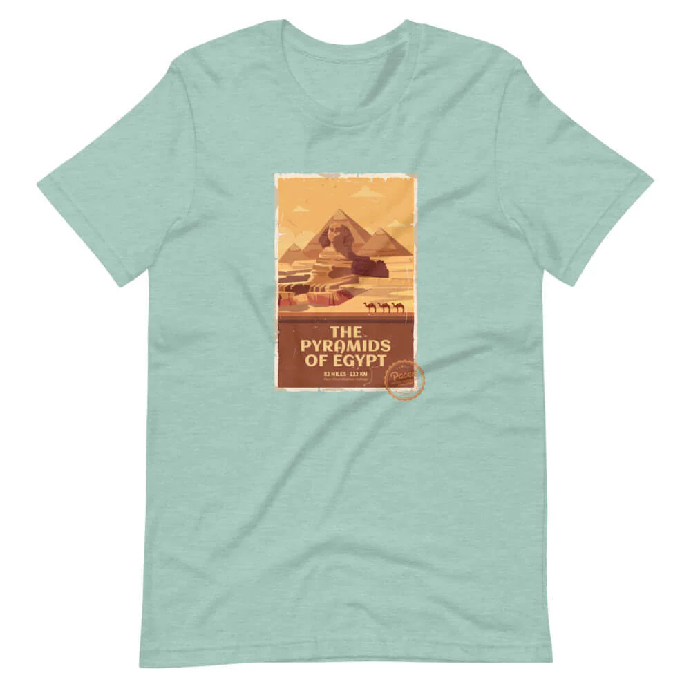 Pyramids of Egypt Virtual Challenge Unisex T-Shirt - Image 5