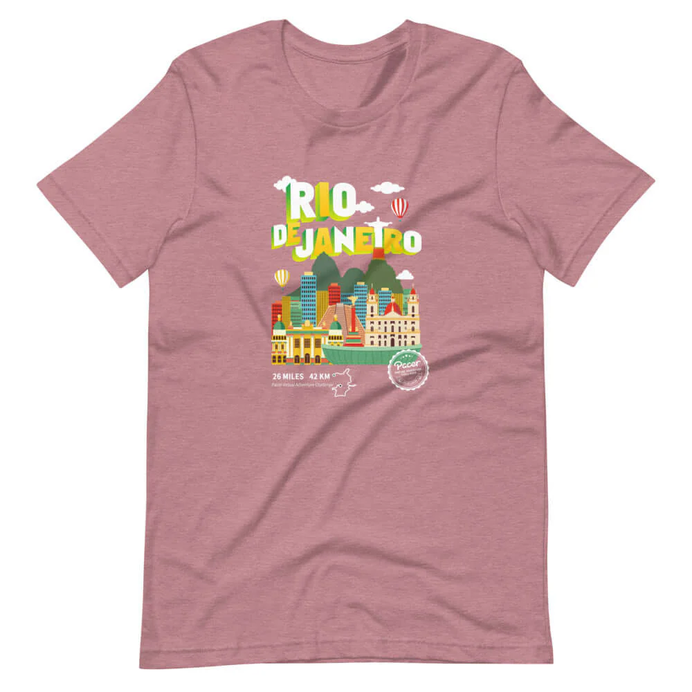 Rio de Janeiro Virtual Challenge Unisex T-Shirt - Image 3