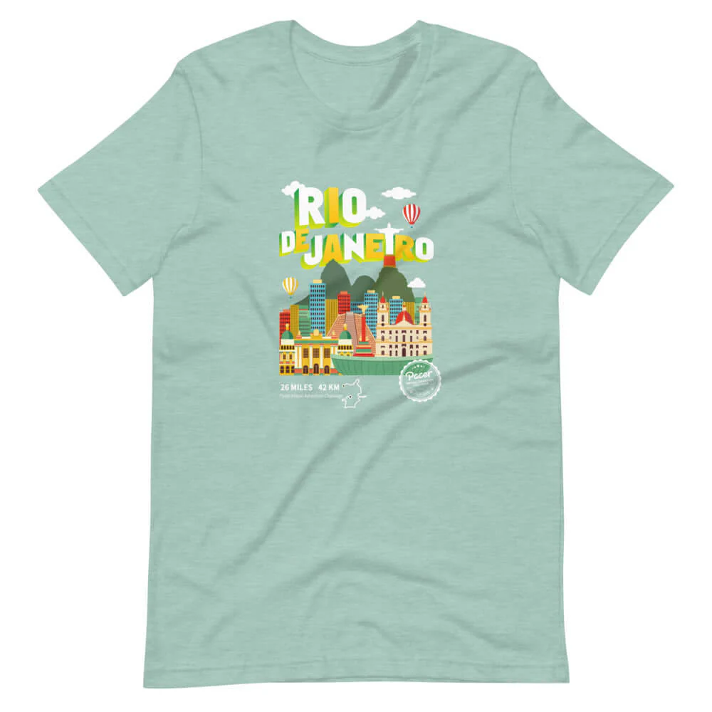 Rio de Janeiro Virtual Challenge Unisex T-Shirt - Image 5