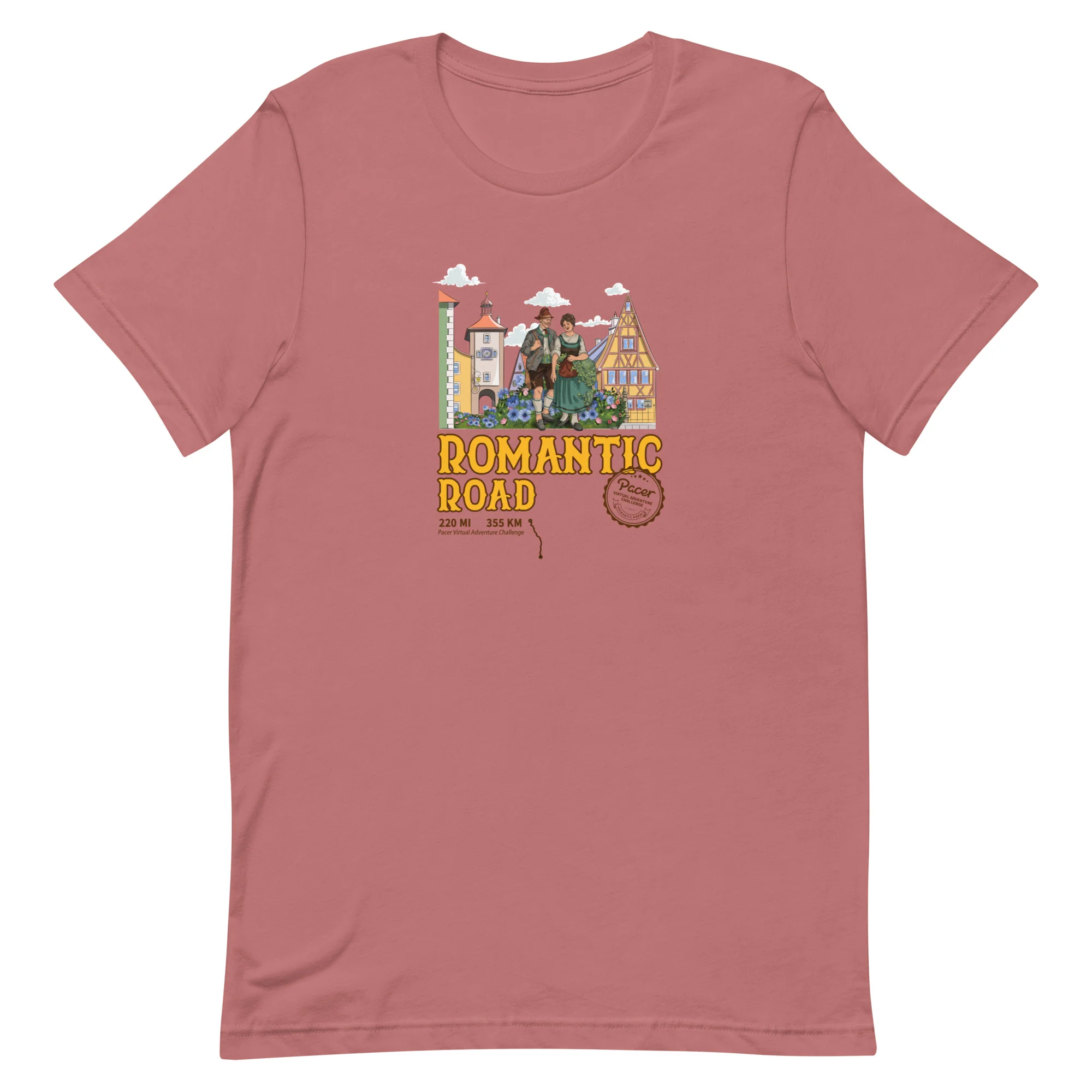 Romantic Road Virtual Challenge Unisex t-shirt - Image 4