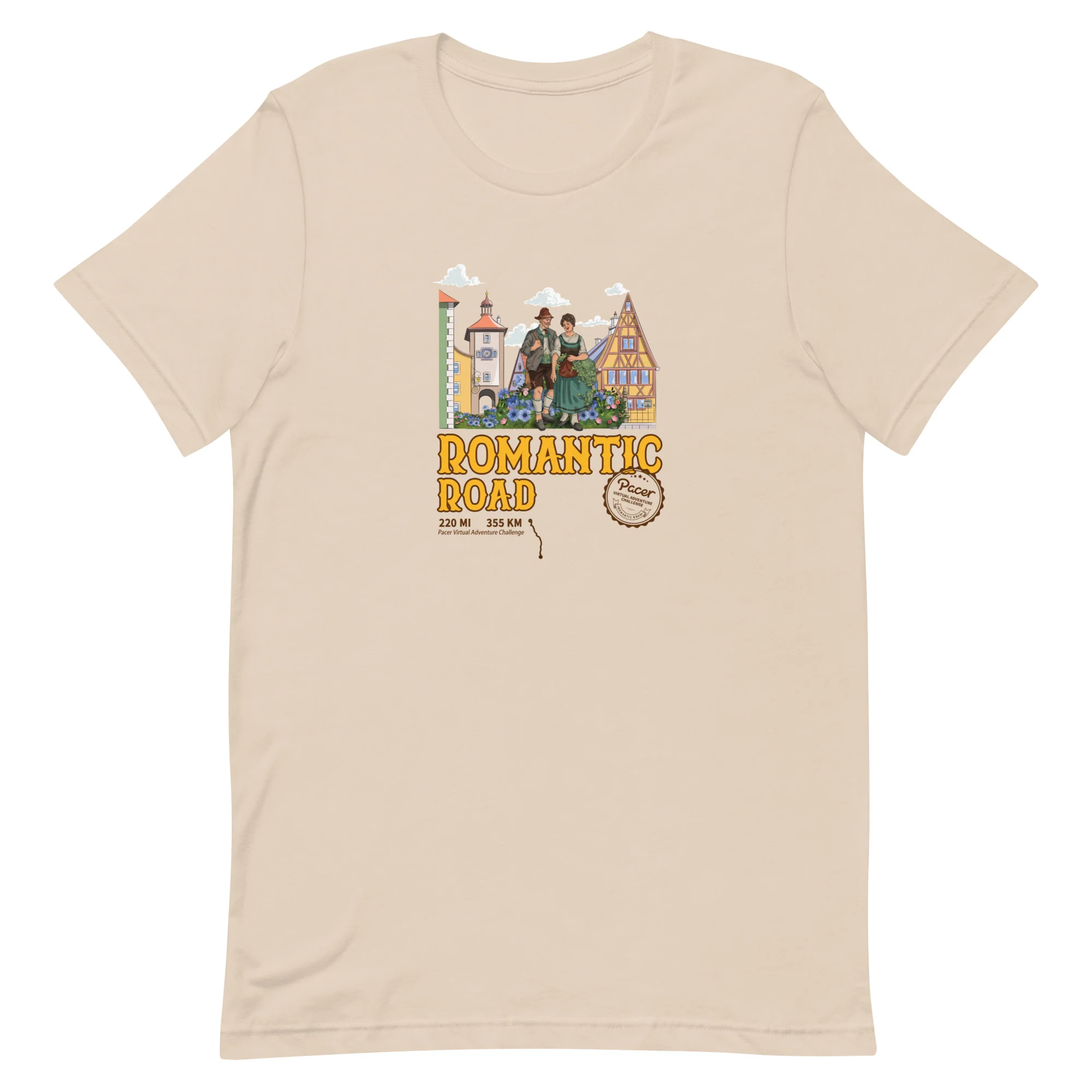 Romantic Road Virtual Challenge Unisex t-shirt - Image 5