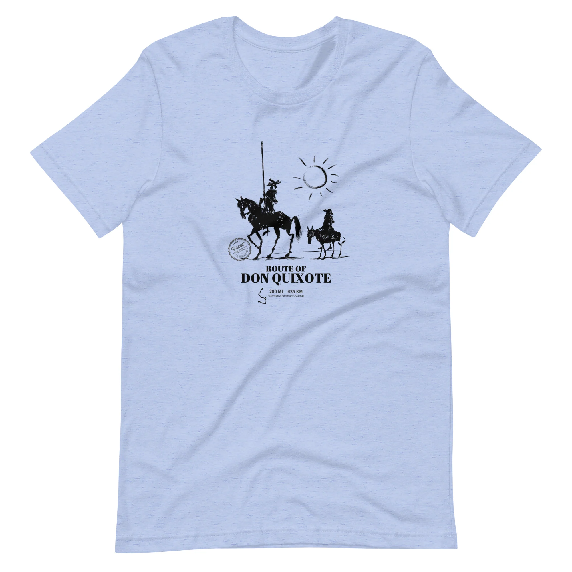 Route of Don Quixote Virtual Challenge Unisex t-shirt - Image 2