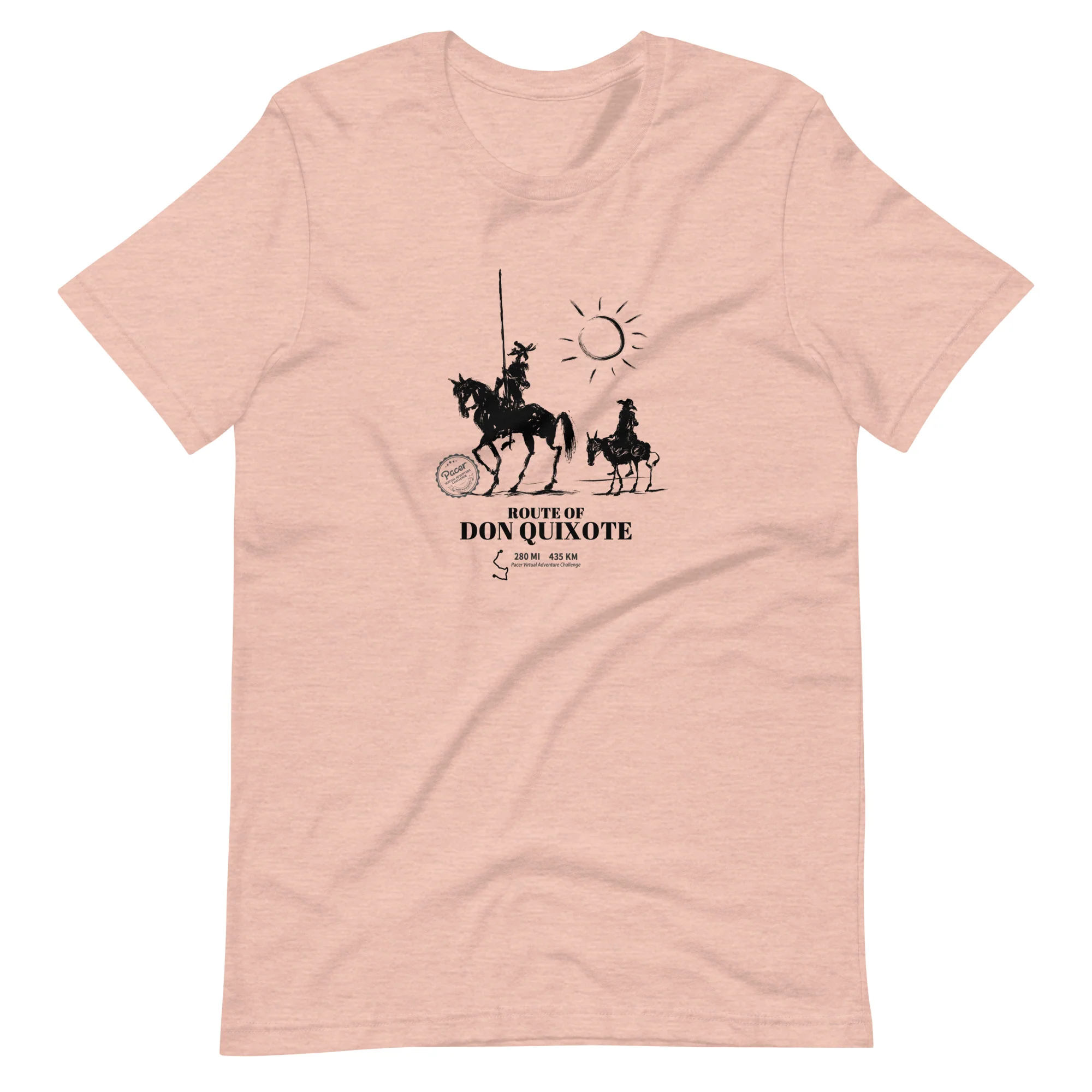 Route of Don Quixote Virtual Challenge Unisex t-shirt - Image 3