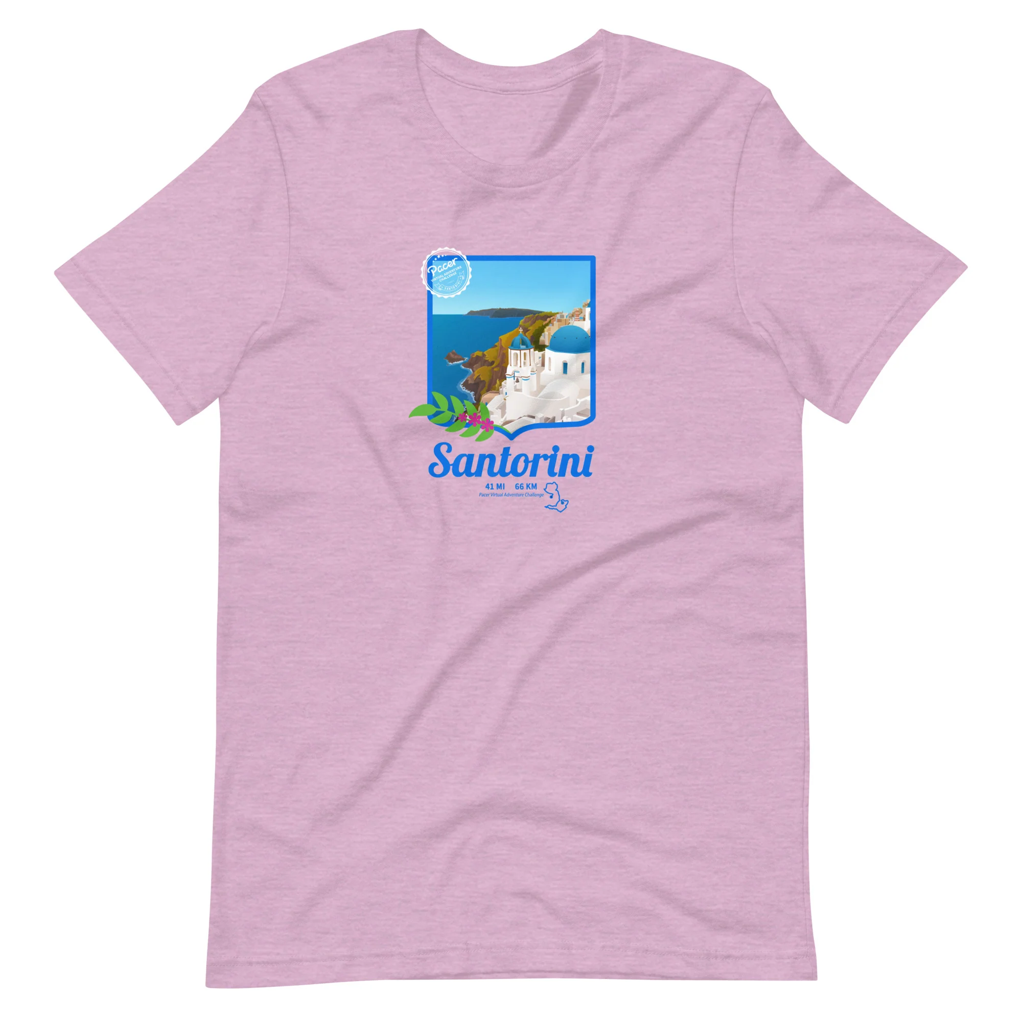 Santorini Virtual Challenge Unisex t-shirt - Image 3