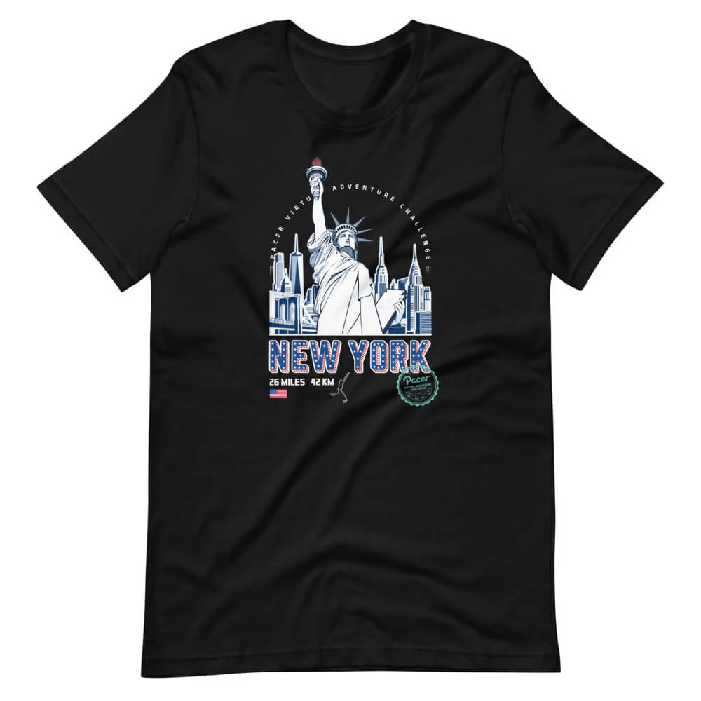 New York Virtual Challenge Unisex T-Shirt - Image 2