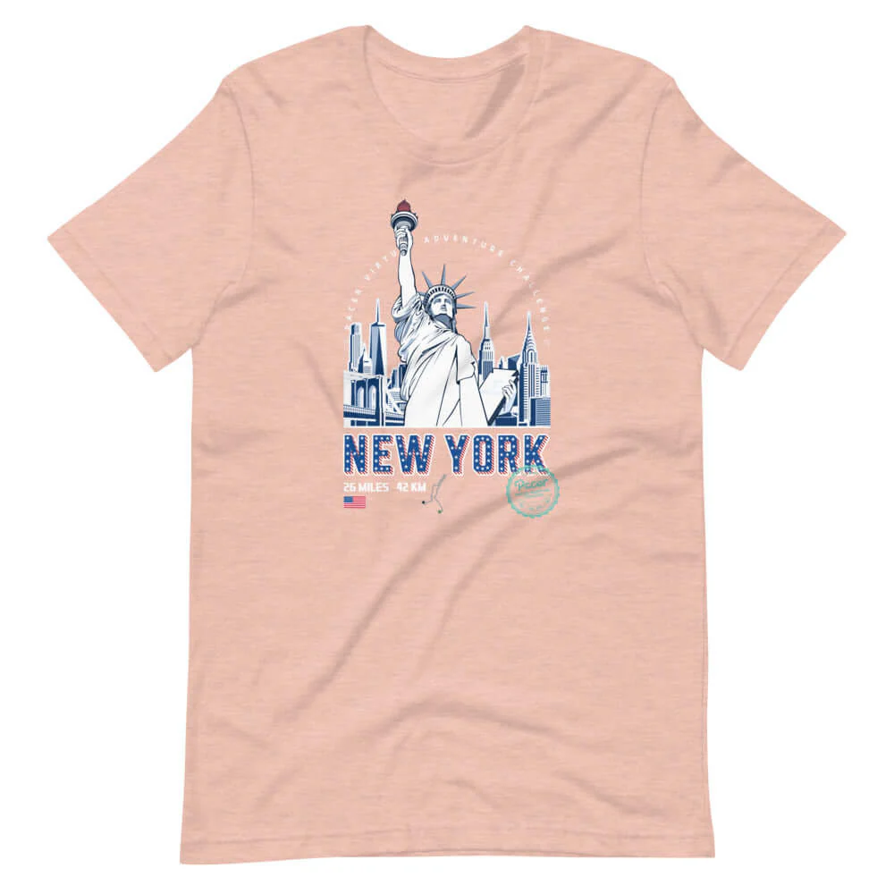 New York Virtual Challenge Unisex T-Shirt - Image 4