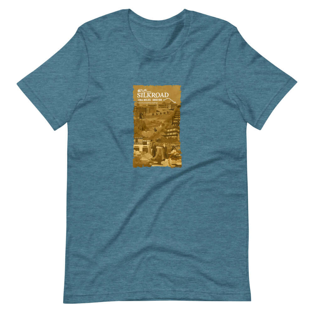 Silk Road Virtual Challenge Unisex T-Shirt - Image 3