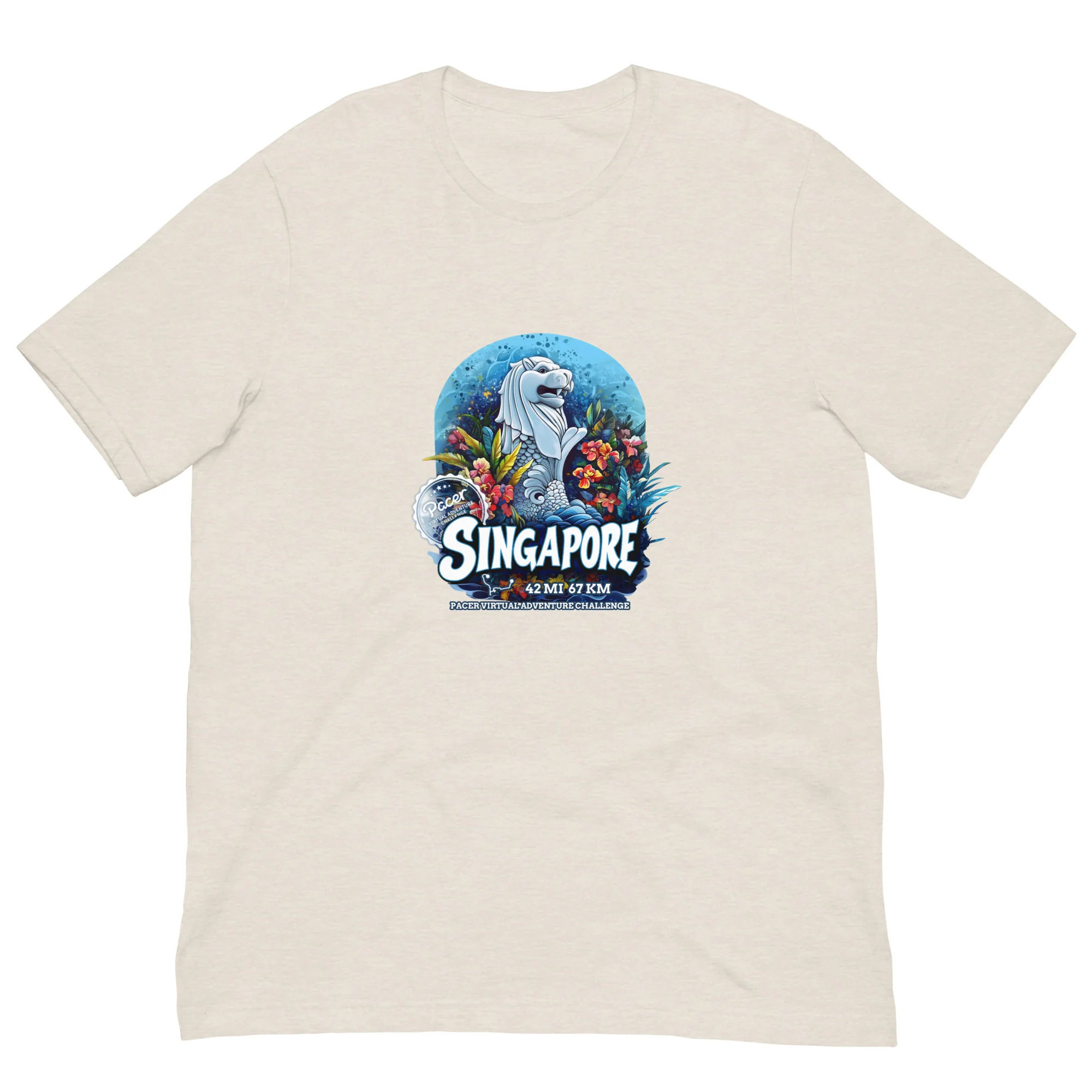 Singapore Virtual Challenge Unisex t-shirt - Image 7