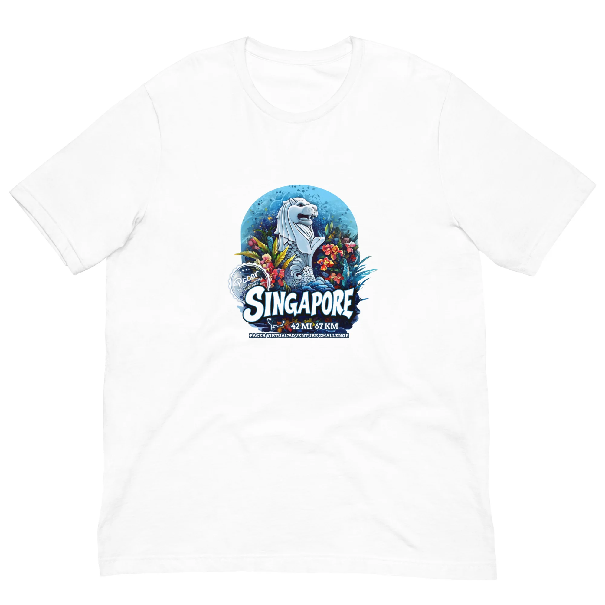 Singapore Virtual Challenge Unisex t-shirt - Image 9