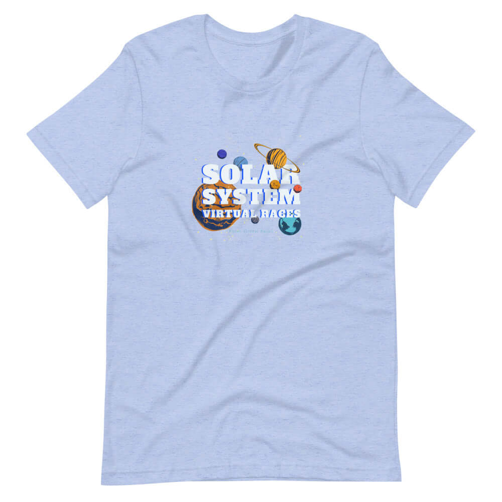 Solar System Virtual Race Series Unisex T-Shirt - Image 5
