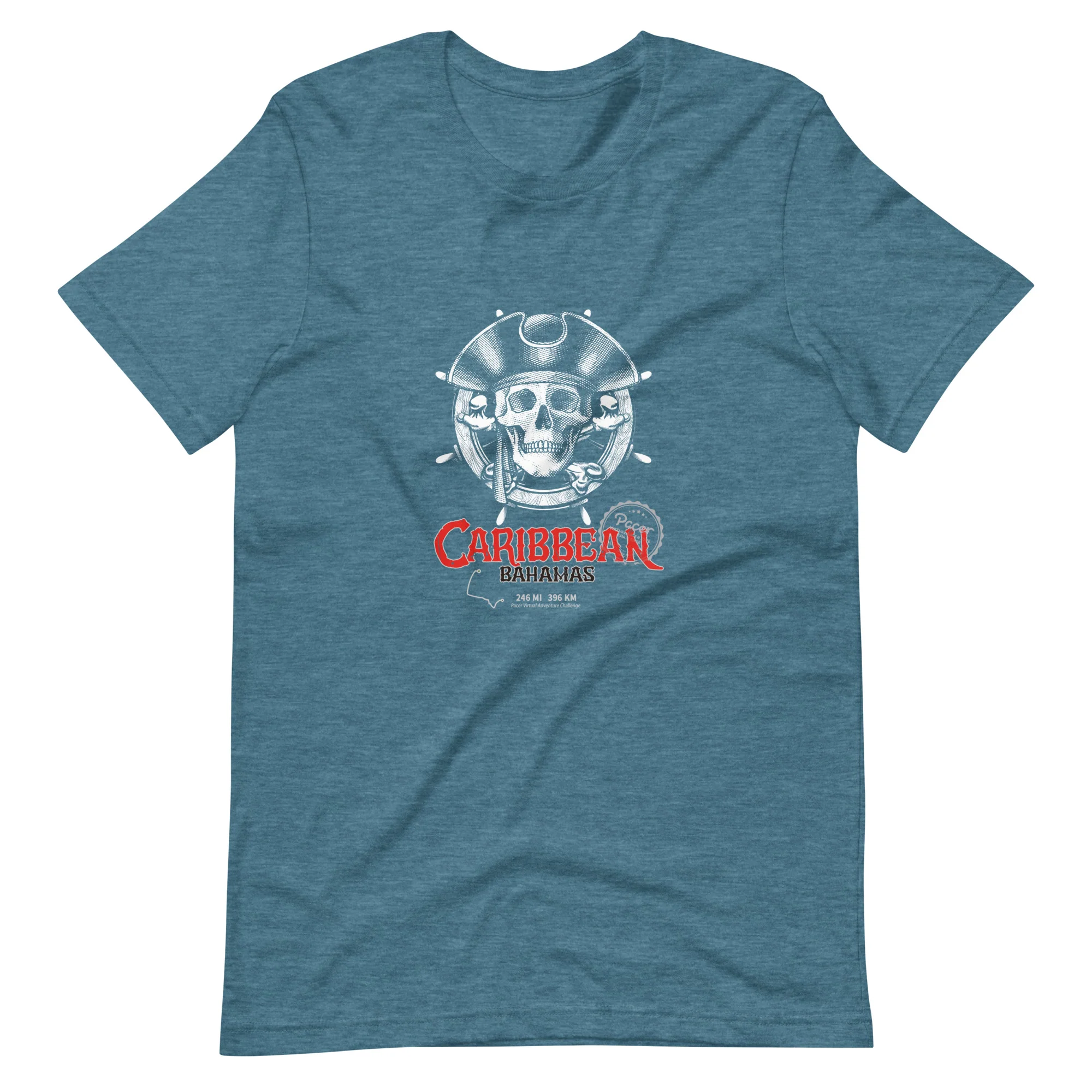 Caribbean Virtual Challenge - The Bahamas Unisex t-shirt - Image 4