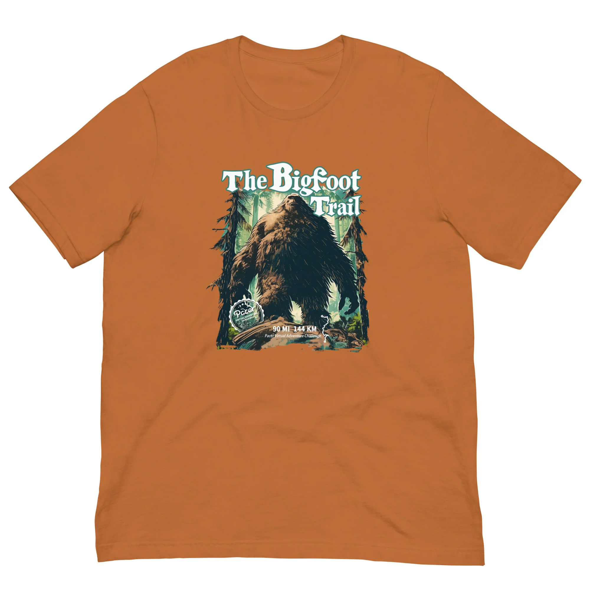 The Bigfoot Trail Virtual Challenge Unisex t-shirt - Image 2