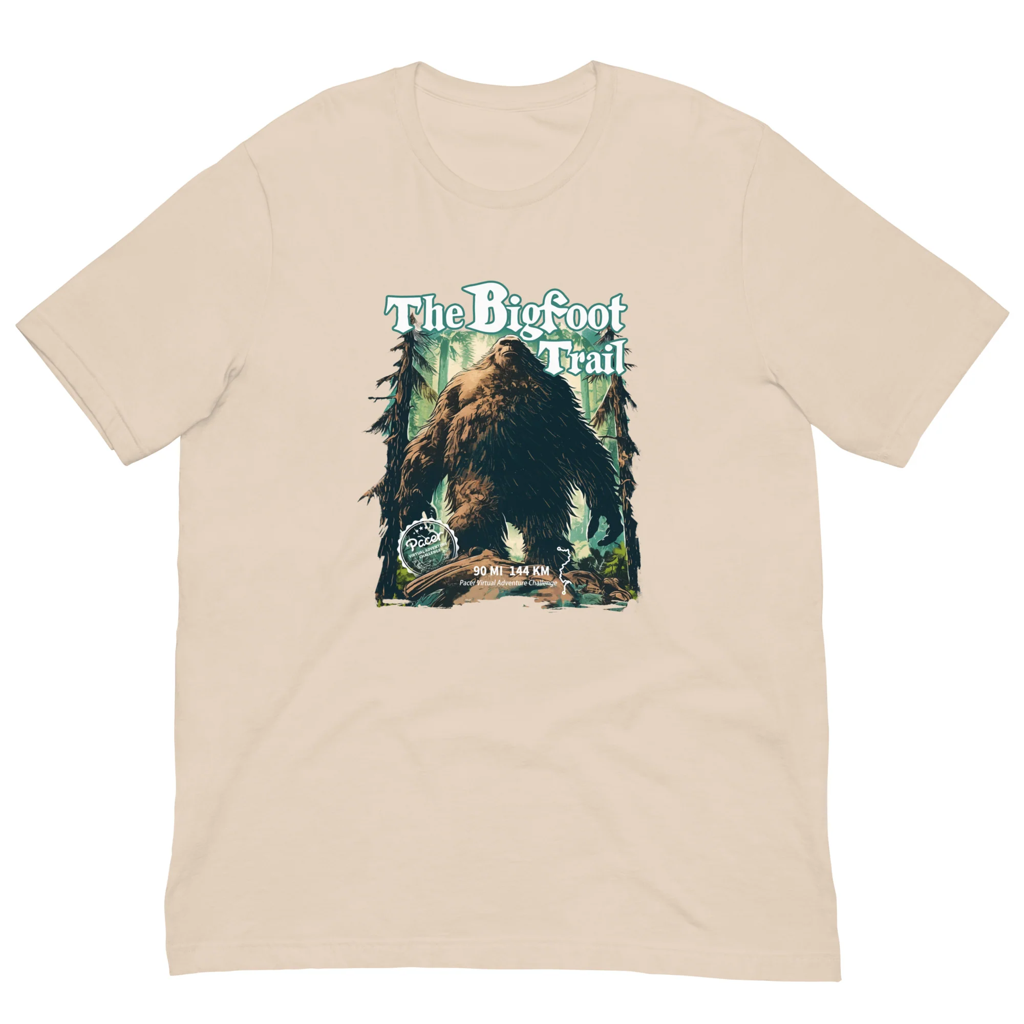 The Bigfoot Trail Virtual Challenge Unisex t-shirt - Image 4