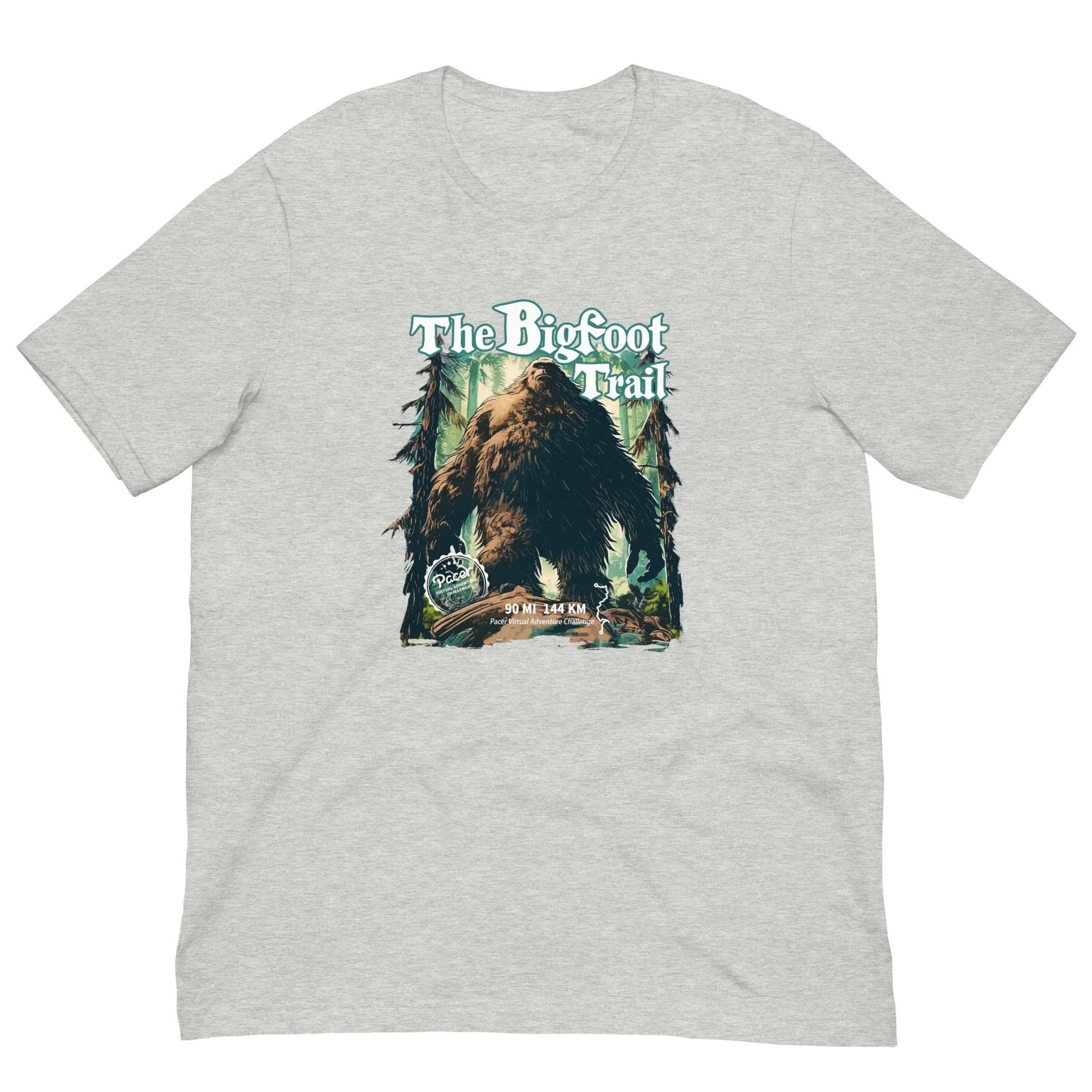 The Bigfoot Trail Virtual Challenge Unisex t-shirt - Image 5