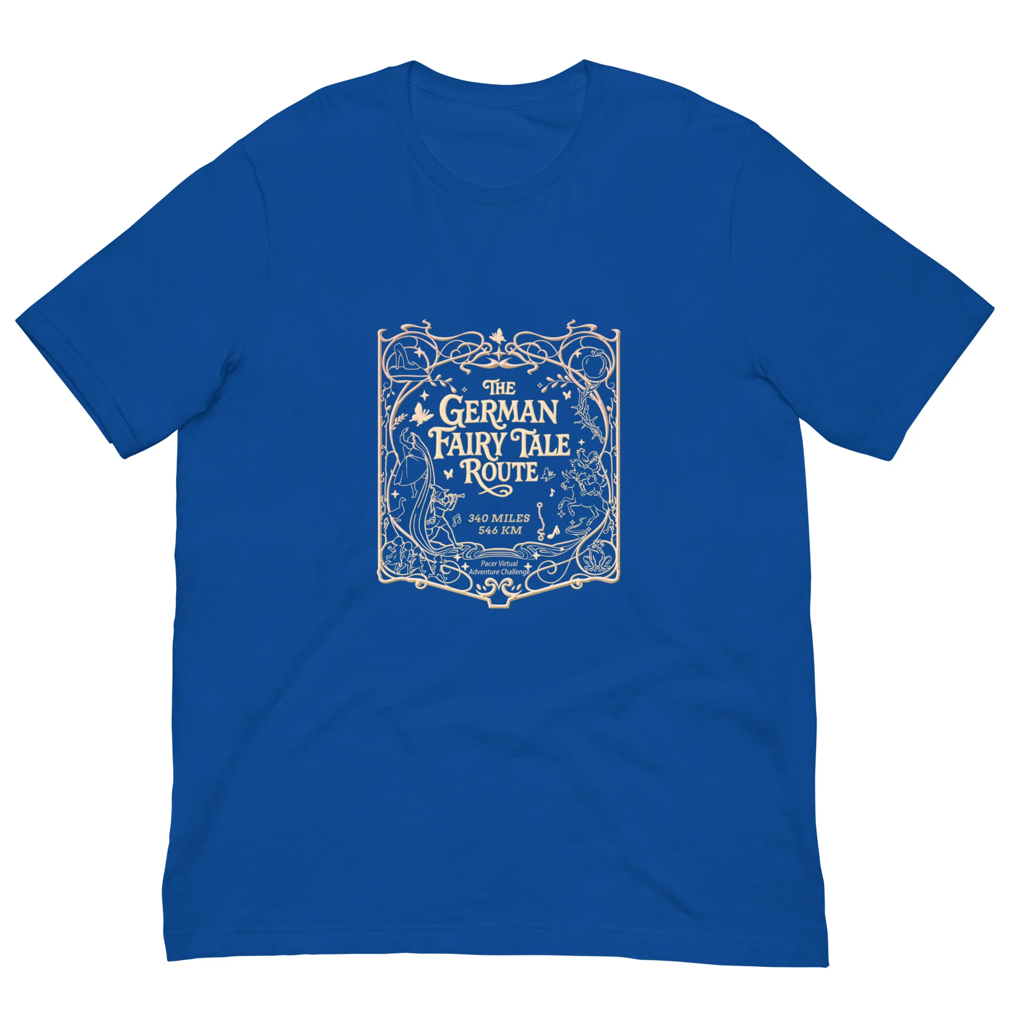 The German Fairy Tale Route Virtual Challenge Unisex t-shirt - Image 3