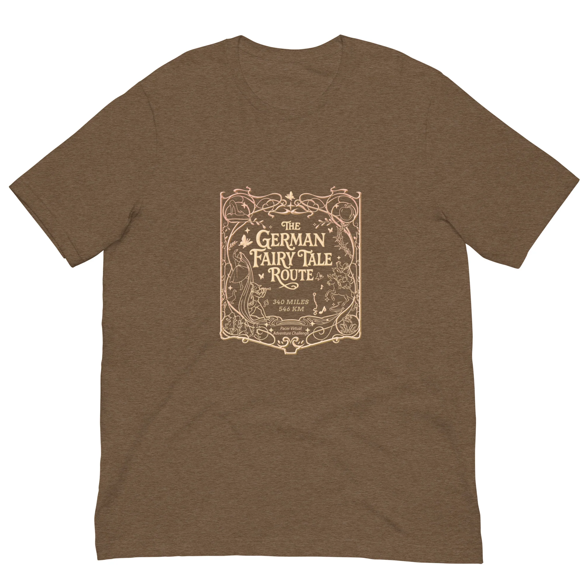 The German Fairy Tale Route Virtual Challenge Unisex t-shirt - Image 5
