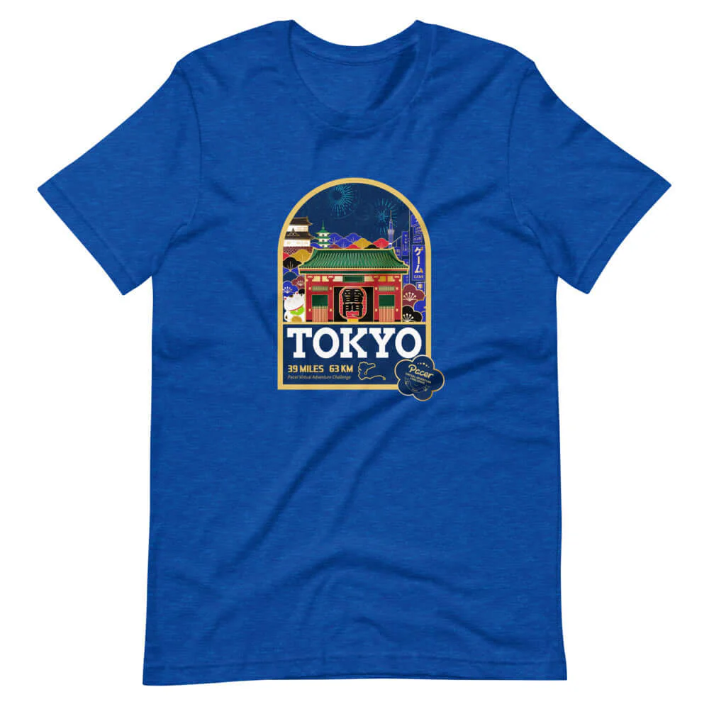 Tokyo Virtual Challenge Unisex T-Shirt - Image 3