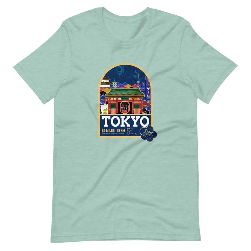 Tokyo Virtual Challenge Unisex T-Shirt - Image 4