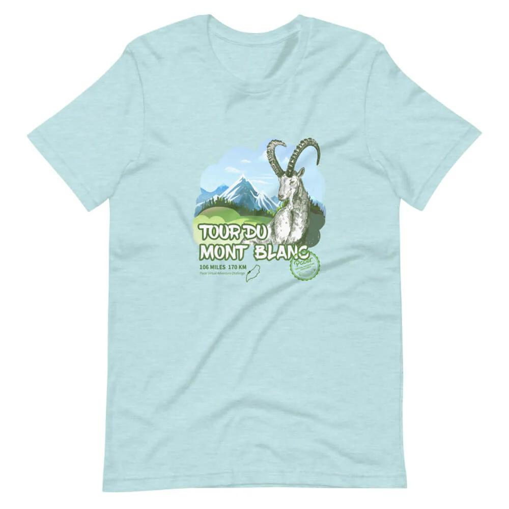 Tour du Mont Blanc Unisex T-Shirt - Image 5