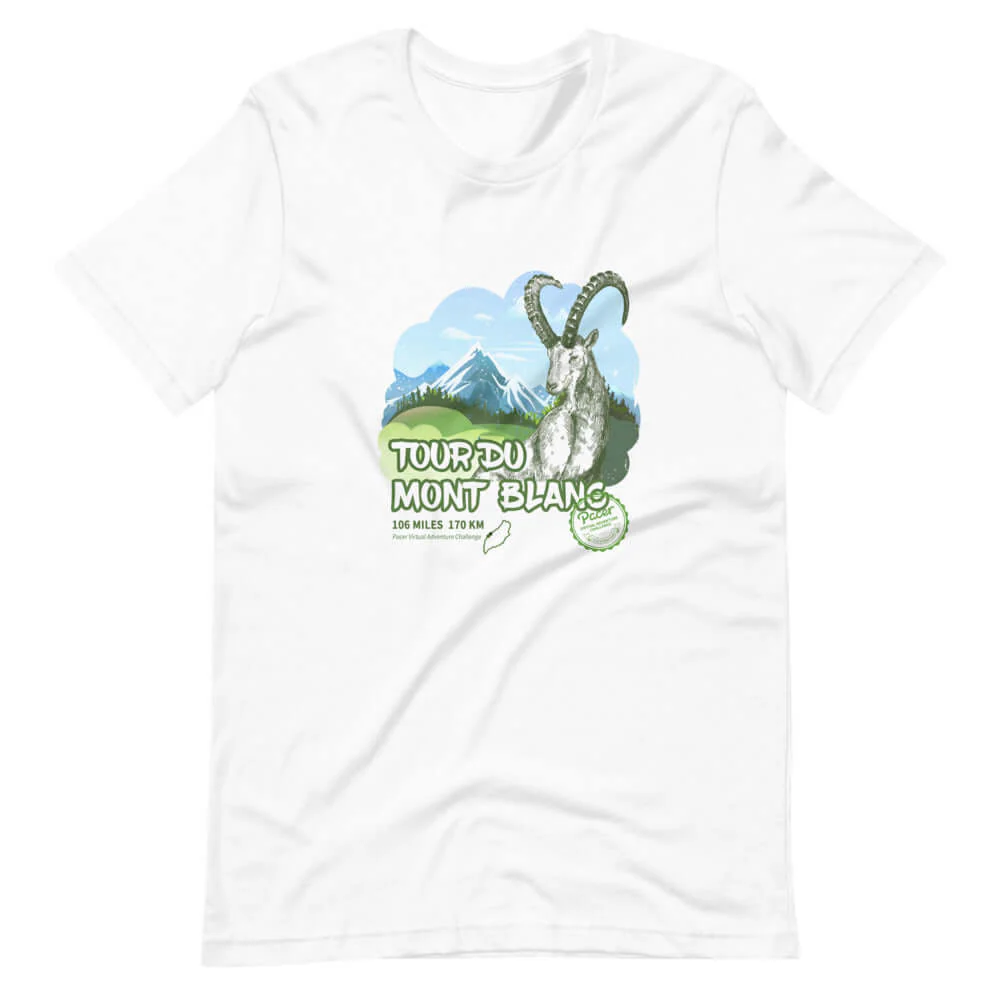Tour du Mont Blanc Unisex T-Shirt - Image 6