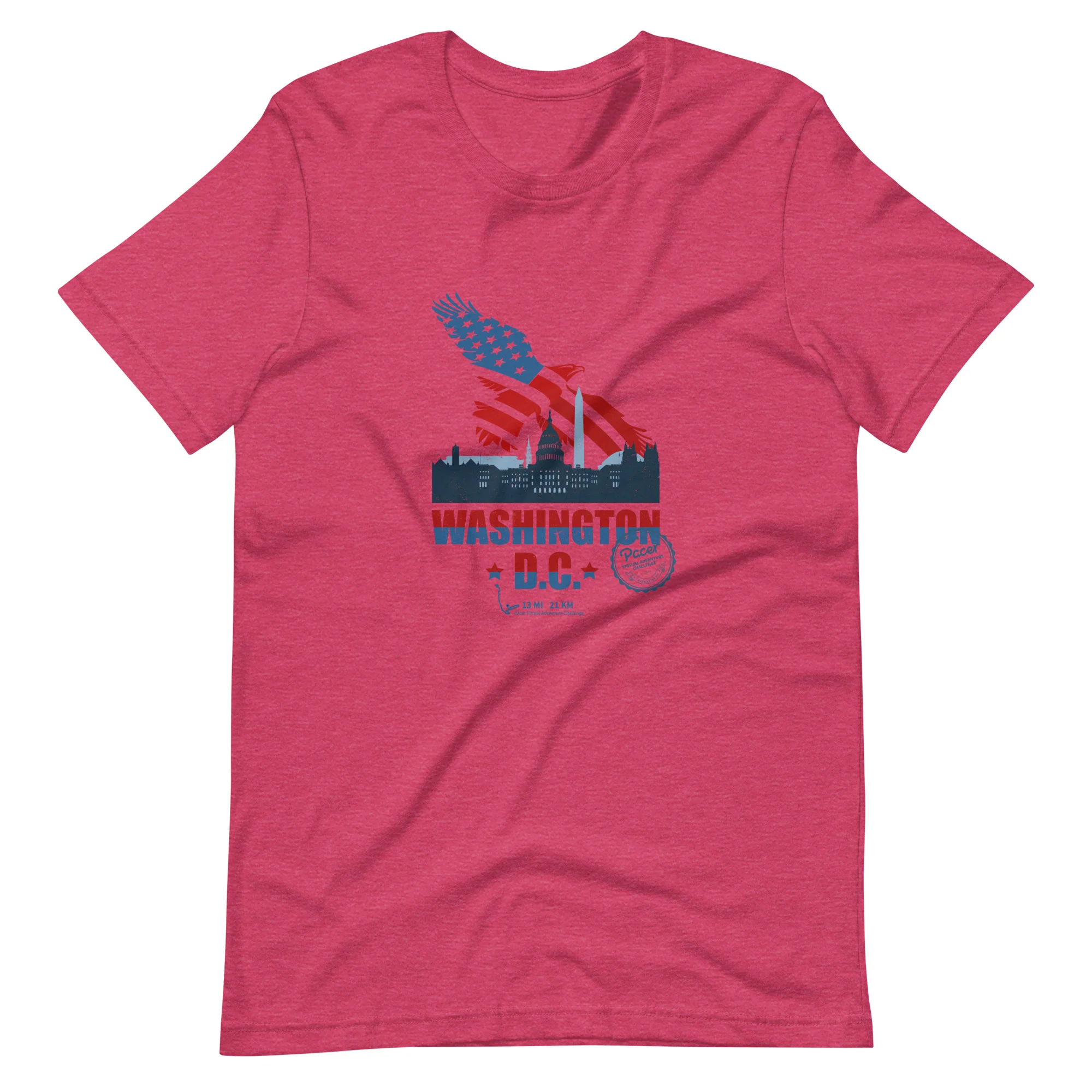 Washington DC Virtual Challenge Unisex t-shirt - Image 4