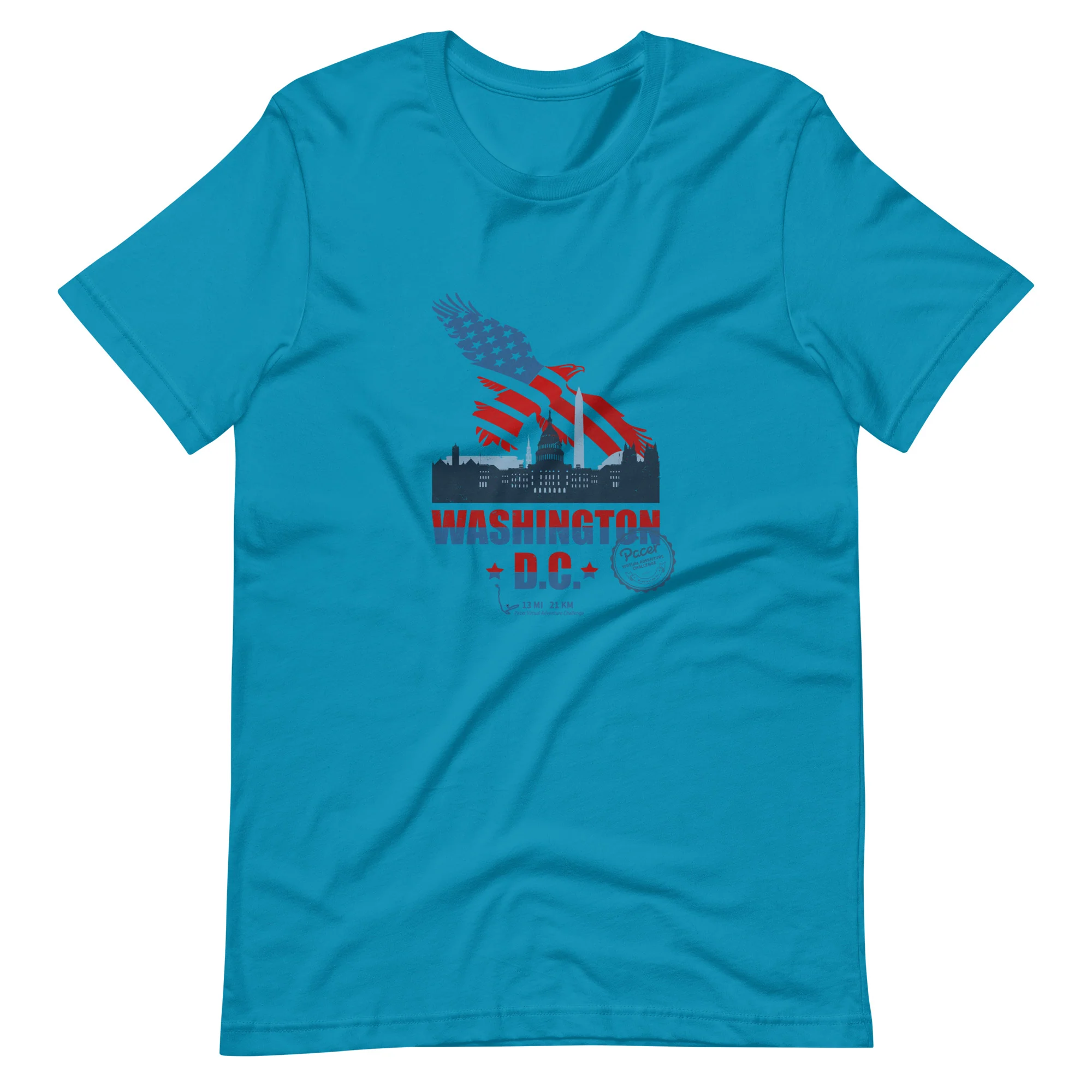 Washington DC Virtual Challenge Unisex t-shirt - Image 5