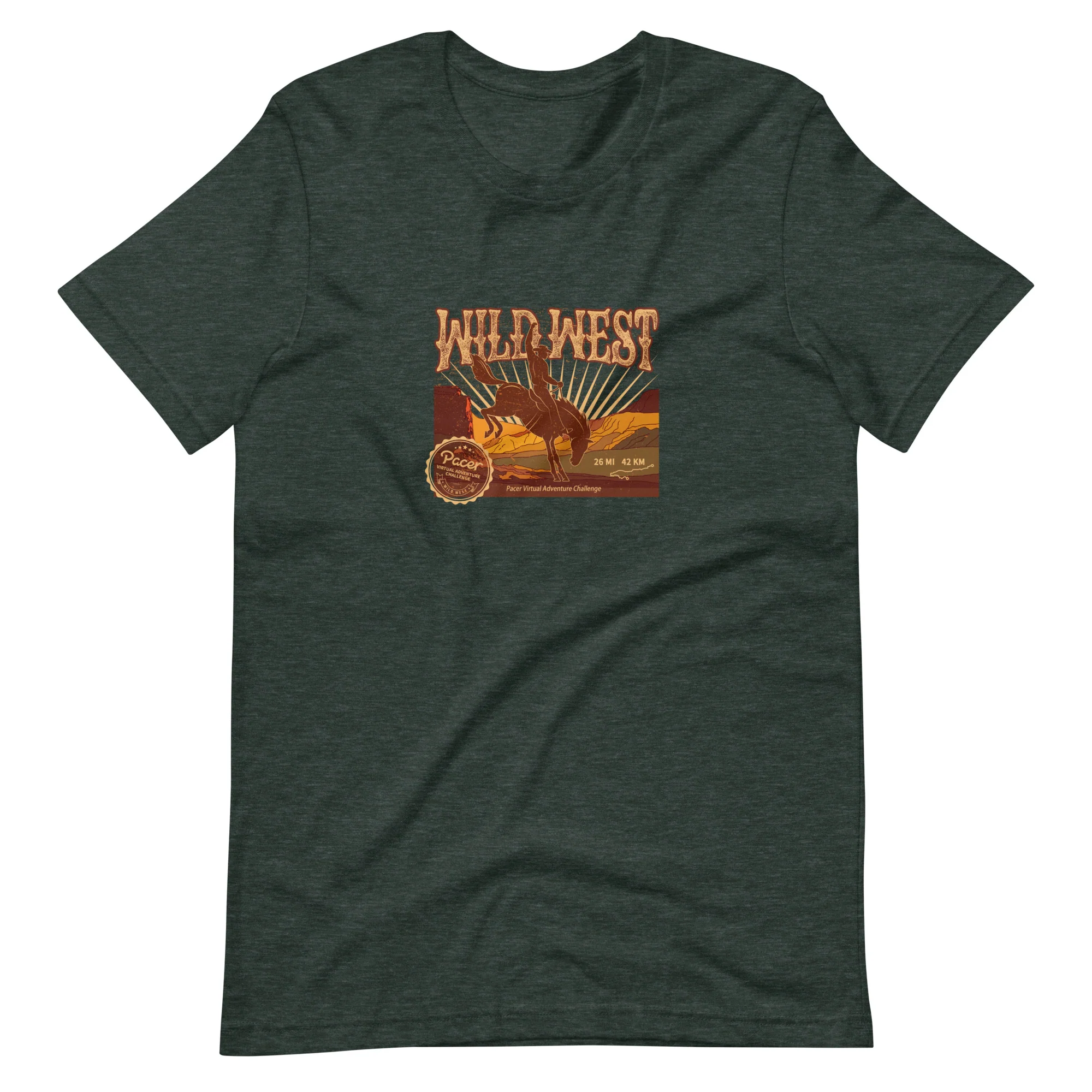 Wild West Virtual Challenge Unisex t-shirt - Image 3