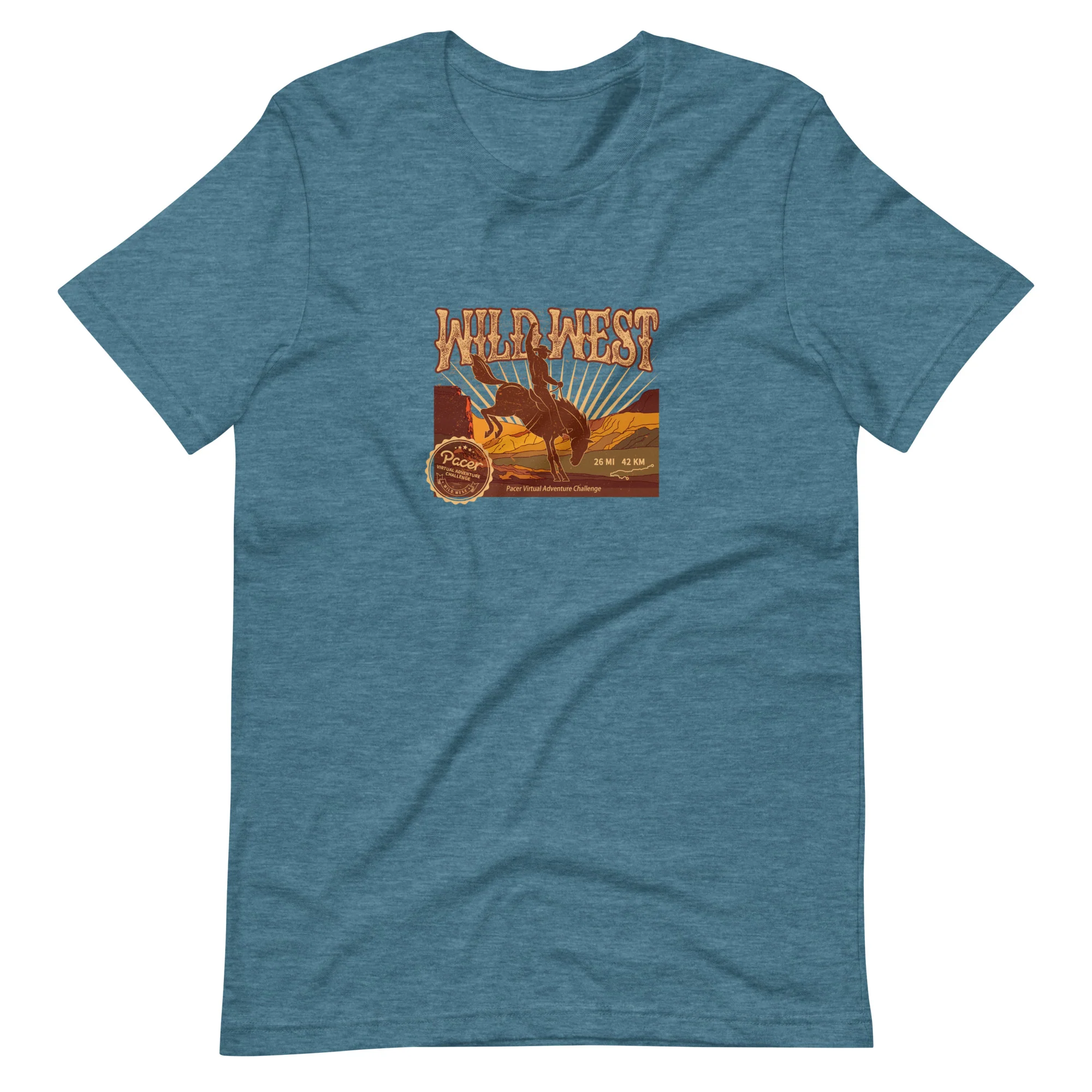 Wild West Virtual Challenge Unisex t-shirt - Image 4